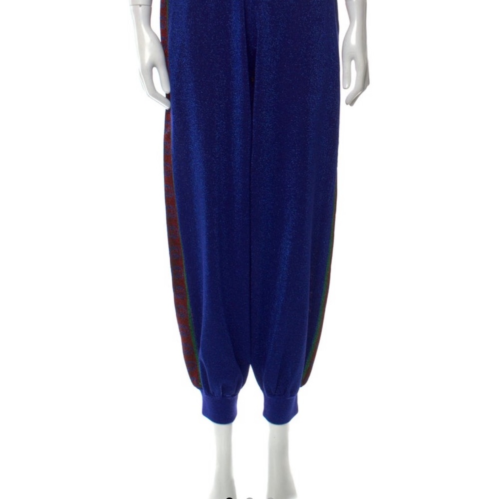 GUCCI logo High waisted joggers